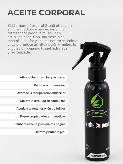 Aceite Corporal tipo Linimento
